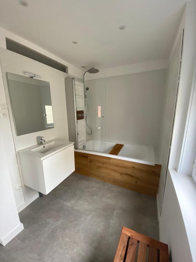 מרלימונט-פלאז' Opale Villa Appartement Dans Villa Architecte 200M De La Plage מראה חיצוני תמונה